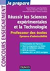 Télécharger le livre :  Réussir les Sciences expérimentales et la Technologie - Professeur des écoles. Epreuve d'admissibili