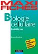 Téléchargez le livre numérique:  Maxi Fiches de Biologie cellulaire - 80 Fiches