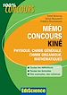 Téléchargez le livre numérique:  Mémo Concours Kiné - Physique, Chimie générale, Chimie organique, Mathématiques