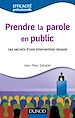 Téléchargez le livre numérique:  Prendre la parole en public - Les secrets d'une intervention réussie