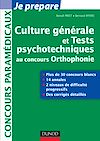 Télécharger le livre :  Culture générale et Tests psychotechniques au concours Orthophonie