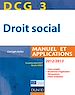 Téléchargez le livre numérique:  DCG 3 - Droit social 2012/2013 - 6e édition
