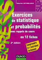 Télécharger cet ebook : Exercices de statistique et probabilités - 2e éd.