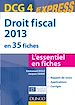 Téléchargez le livre numérique:  Droit fiscal - DCG 4 - 2013 - 5e éd.