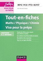 Télécharger cet ebook : Tout-en-fiches Maths-Physique-Chimie Visa pour la prépa