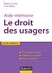 Téléchargez le livre numérique:  Aide-mémoire. Le droit des usagers