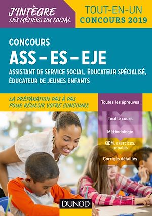 Concours ASS-ES-EJE - Tout-en-un - Concours 2019 | Billet, Marie. Auteur