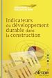 Téléchargez le livre numérique:  Indicateurs du développement durable dans la construction