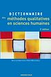 Téléchargez le livre numérique:  Dictionnaire des méthodes qualitatives en sciences humaines