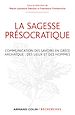 Téléchargez le livre numérique:  La sagesse présocratique