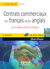 Télécharger l'ebook Contrats commerciaux en fran�ais et en anglais