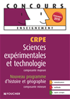 CRPE - Sciences expérimentales et technologie concours 2010