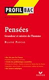 Télécharger le livre :  Blaise PASCAL : Pensées, Grandeur et misère de l'homme (Ed. posthume, 1670)