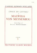 Download this eBook Choix de lettres à Malwida von Meysenbug