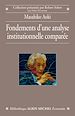 Téléchargez le livre numérique:  Fondements d'une analyse institutionnelle comparée