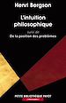 Téléchargez le livre numérique:  L'intuition philosophique