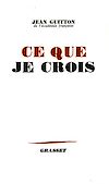 Télécharger le livre :  Ce que je crois