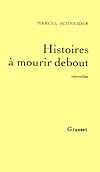 Histoires à mourir debout est un recueil de quelques dix nouvelles dont les trois sujets sont la guerre, le mal et la folie. Des nouvelles noires. Dans la France du XVIIIe siècle, et surtout en Alsace, mais aussi en Languedoc, en Provence, en Europe centrale, voici des hommes qui sont la cruauté même et mènent des vies que fondent le crime et l horreur. Ce sont des nouvelles de cape et d épée, pleines de chevauchées terribles et d actes sanguinaires : sombres tableaux que viennent heureusement adoucir, par le biais de l humour et de la féerie, des jeunes filles. Elles ont toutes de treize à quinze ans, elles sont toutes merveilleuses et renvoient à un autre monde que celui des spadassins, des fanatiques et des sacrilèges qui traversent le livre en lettres de feu et de sang.

								
							
						