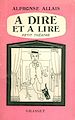 Téléchargez le livre numérique:  A dire et à lire