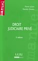 Téléchargez le livre numérique:  Manuel. Droit judiciaire privé - 3e édition