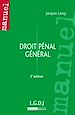 Téléchargez le livre numérique:  Manuel. Droit pénal général - 3e édition