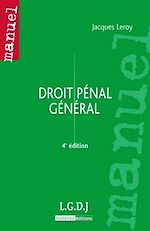Télécharger cet ebook : Droit pénal général - 4e édition
