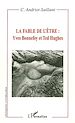 Téléchargez le livre numérique:  La fable de l'être : Yves Bonnefoy et Ted Hughes