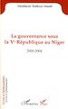 Téléchargez le livre numérique:  La gouvernance sous la Vè République au Niger