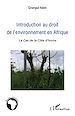 Téléchargez le livre numérique:  Introduction au droit de l'environnement en Afrique