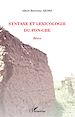 Téléchargez le livre numérique:  Syntaxe et lexicologie du fon-gbe