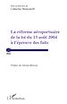 Téléchargez le livre numérique:  La réforme aéroportuaire de la loi du 13 août 2004 à l'épreuve des faits