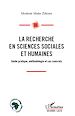 Téléchargez le livre numérique:  La recherche en sciences sociales et humaines