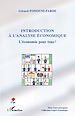 Téléchargez le livre numérique:  Introduction à l'analyse économique