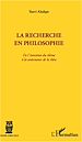Téléchargez le livre numérique:  La recherche en philosophie