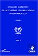 Téléchargez le livre numérique:  Annuaire marocain de la stratégie et des relations internationales 2012 (Tome 2)