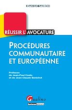 Télécharger cet ebook : Procédures communautaire et européenne
