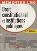 Téléchargez le livre numérique:  Mémentos LMD. Droit constitutionnel et institutions politiques - 12e édition