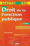 Télécharger le livre :  Master Pro. Droit de la fonction publique - 4e édition