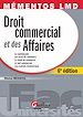 Téléchargez le livre numérique:  Mémentos LMD. Droit commercial et des Affaires - 6e édition