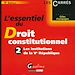 Téléchargez le livre numérique:  L'essentiel du Droit constitutionnel. Tome 2, Les institutions de la Ve République - 9e édition