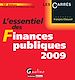 Téléchargez le livre numérique:  L'essentiel des Finances publiques 2009 - 10e édition