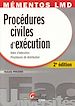 Téléchargez le livre numérique:  Mémentos LMD. Procédures civiles d'exécution - 2e édition