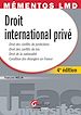 Téléchargez le livre numérique:  Mémentos LMD. Droit international privé - 4e édition