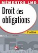 Téléchargez le livre numérique:  Mémentos LMD. Droit des obligations - 7e édition