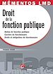 Téléchargez le livre numérique:  Mémentos LMD. Droit de la Fonction publique