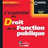 Télécharger le livre :  L'essentiel du Droit de la Fonction publique 5e édition