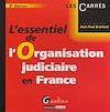 Télécharger le livre :  L'essentiel de l'Organisation judiciaire en France - 3e édition