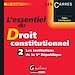Téléchargez le livre numérique:  L'essentiel du Droit constitutionnel. Tome 2 : Les institutions de la Ve République - 10e édition