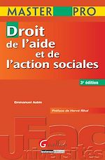 Master Pro. Droit de l'aide et action sociales - 3<sup>e</sup> édition