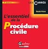 Télécharger l'ebook L'essentiel de la Proc�dure civile - 7e �dition